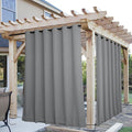NICETOWN 2 Panels Weighted Outdoor Curtains by NICETOWN