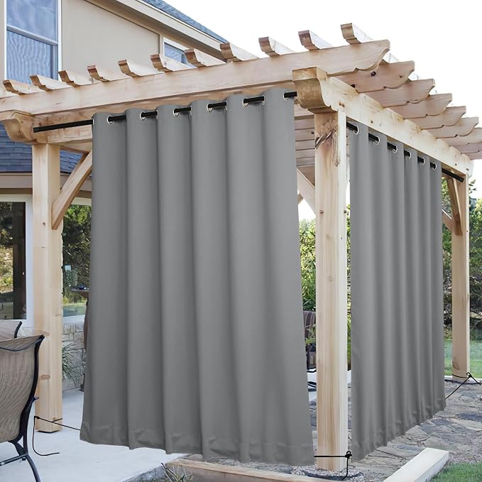 NICETOWN Windproof Outdoor Curtains by NICETOWN