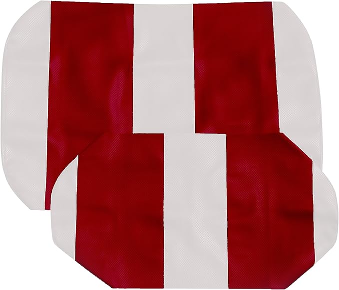 Club Car Post-2000 DS Golf Cart Front Replacement Seat Cover Set Made with Marine Grade Vinyl - Staple On Installation