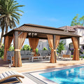 Aoxun Gazebo 20x12 Hardtop Gazebo by Aoxun
