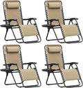Homall Zero Gravity Chair Patio Folding Lawn Outdoor Lounge Gravity Camp by Homall