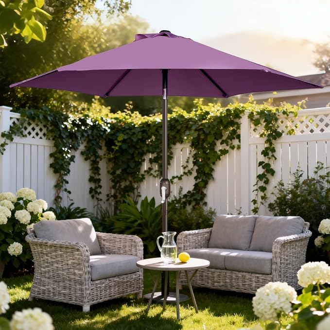 7.5 ft Patio Umbrella, Yard Umbrella, Outdoor Market Umbrella - Image 6