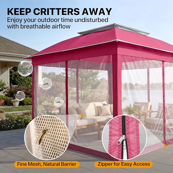 COOS BAY 11x11 Pop Up Gazebo - Image 6