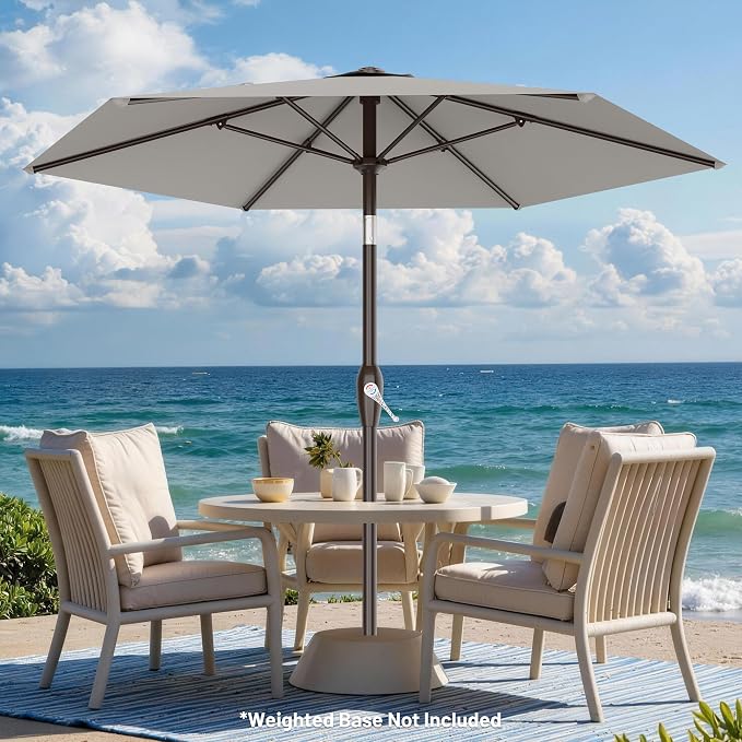 7.5FT Patio Umbrella Table Market Umbrella - Image 7