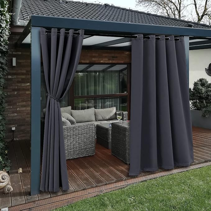 BONZER Waterproof Indoor/Outdoor Curtains - Image 7