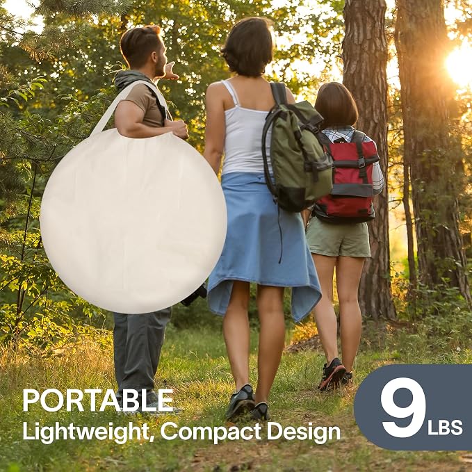Alvantor Pop Up Screen House Tent, Instant Outdoor Gazebo - Image 7