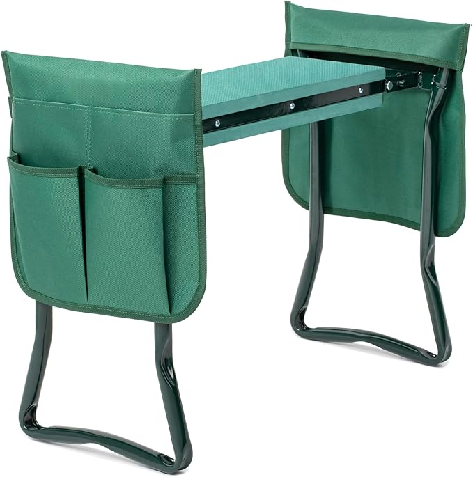 Simple Deluxe Garden Kneeler and Seat, Foldable Kneeling Stool by SimpleDeluxe