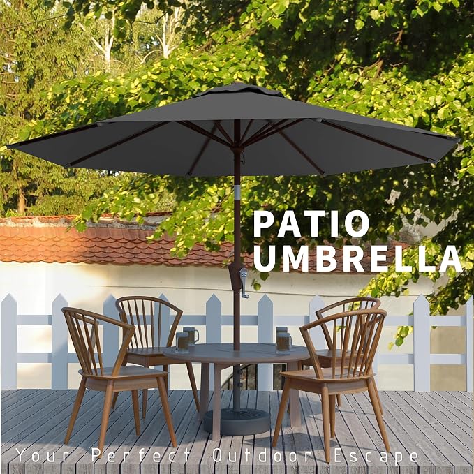10FT Patio Umbrella, Outdoor Umbrella - Image 7