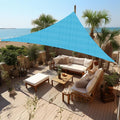 Shade&Beyond Custom Sun Shade Sail 6'x6'x6' Triangle Sun Sail Shades Patio UV by ShadeBeyond