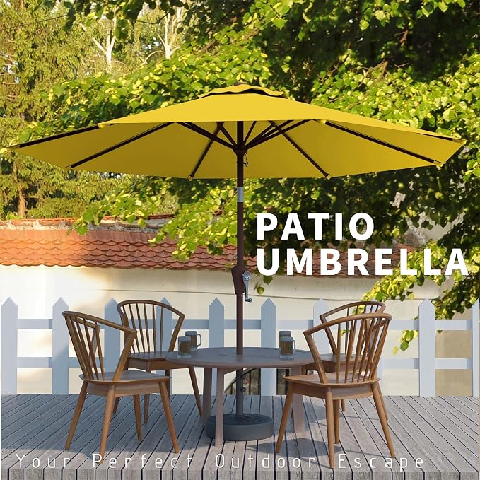 10FT Patio Umbrella, Outdoor Umbrella - Image 7