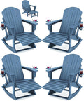 Adirondack Rocking Chair Set of 4 by KINGYES