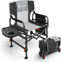 Folding Camping Director Chairs, Adjustable Height, Storage Pocket, Heavy Duty by Unknown