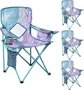 Nazhura 4 Pack Outdoor Camping Chairs Folding/Foldable/Portable by NazhuraGoodCompanionAtHome
