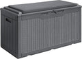 Devoko 100 Gallon Resin Waterproof Outdoor Storage Box by DEVOKO