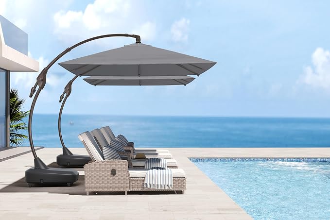 Grand patio 10x13 FT Large Cantilever Umbrella - Image 9
