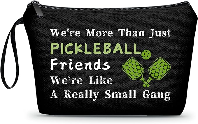 Pickleball Gifts for Women - Small Cosmetic Bag, Birthday Gifts for Her Bff Bestie Best Friend Sister