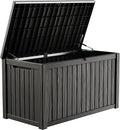 PatioZen 200 Gallon Deck Box, Outdoor Storage Box, Outdoor Storage Box by OutdoorLivingPerfected