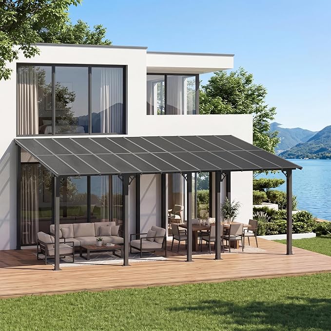 Aoxun 24’x10’ Gazebo for Patio, Gazebo Pergola by Aoxun