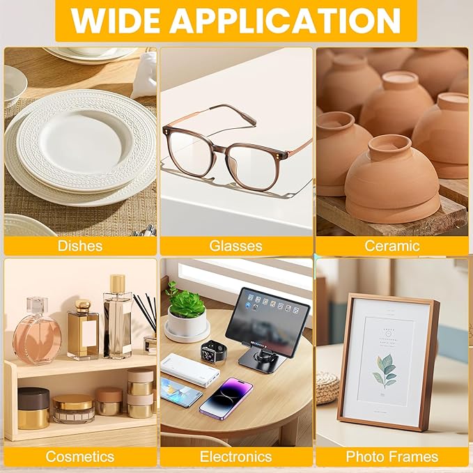 400PCS Moving Packaging Supplies,300 Cushioning Foam Pouches and Sheets,4 Sizes(16"x12",12"x12",12"x7.8",7.8"x7.8") with 100 Fragile Stickers,Packaging Foam Pouches for Protect Dishes Glasses Storage