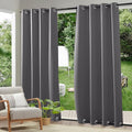 RYB HOME 2 Panels Outdoor Curtains by RYBHOME
