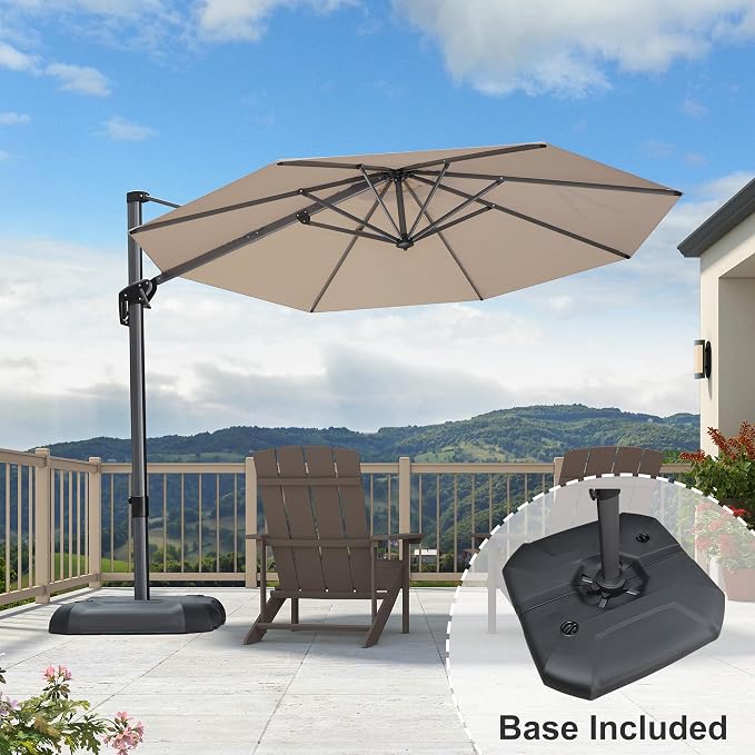 PURPLE LEAF Outdoor Umbrella - Image 2