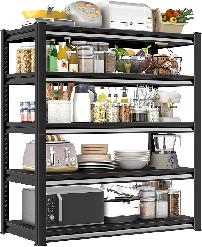 Garage Shelving Heavy Duty，Large Loads Adjustable Garage Storage Shelves by Rufokisa
