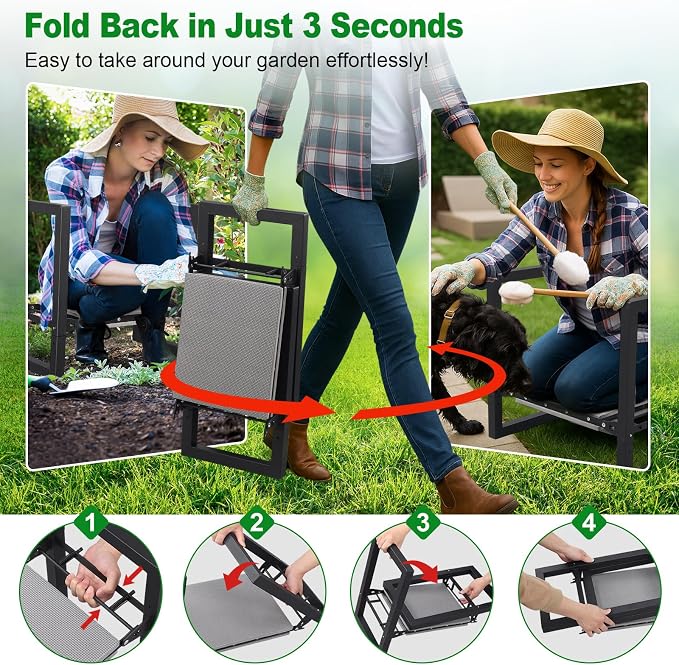 Garden Kneeler and Seat Heavy Duty - Image 7