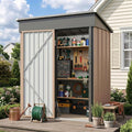Aoxun 5x3 FT Shed Outdoor Waterproof Storage Shed | Metal Garden Shed by Aoxun