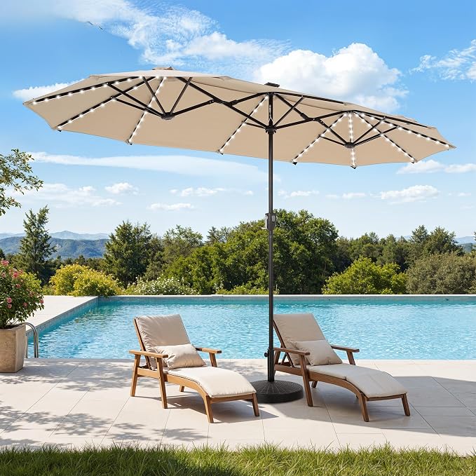 HERA'S PALACE 13 ft Patio Umbrella by HERASPALACE