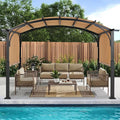 ABCCANOPY Arched Pergola 10'x10' by ABCCANOPY