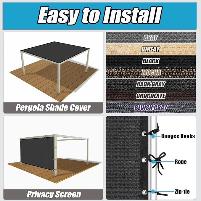 Amagenix 90% Sun Shade Cloth - Image 5