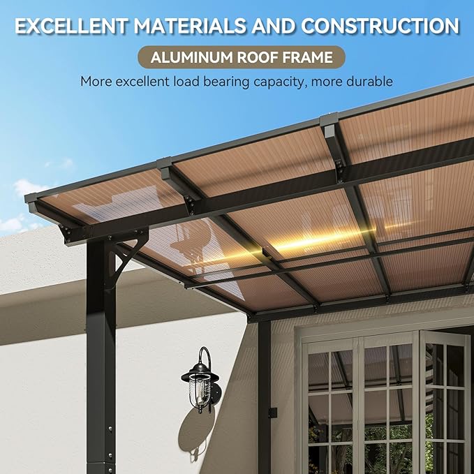 Aoxun 20' x 10' Gazebo for Patio, Gazebo Pergola - Image 6