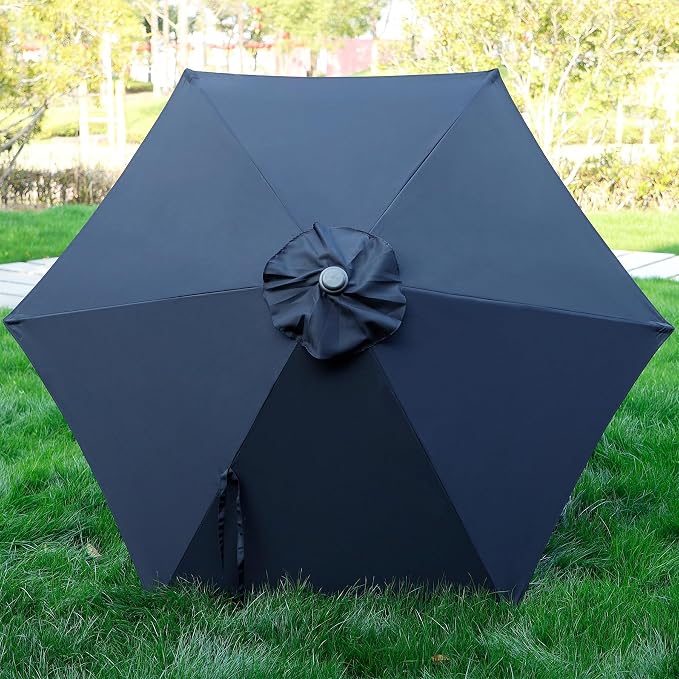 7.5 ft Patio Umbrella, Yard Umbrella, Outdoor Market Umbrella - Image 4
