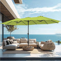 PHI VILLA 15ft Large Outdoor Patio Umbrella by PHIVILLA
