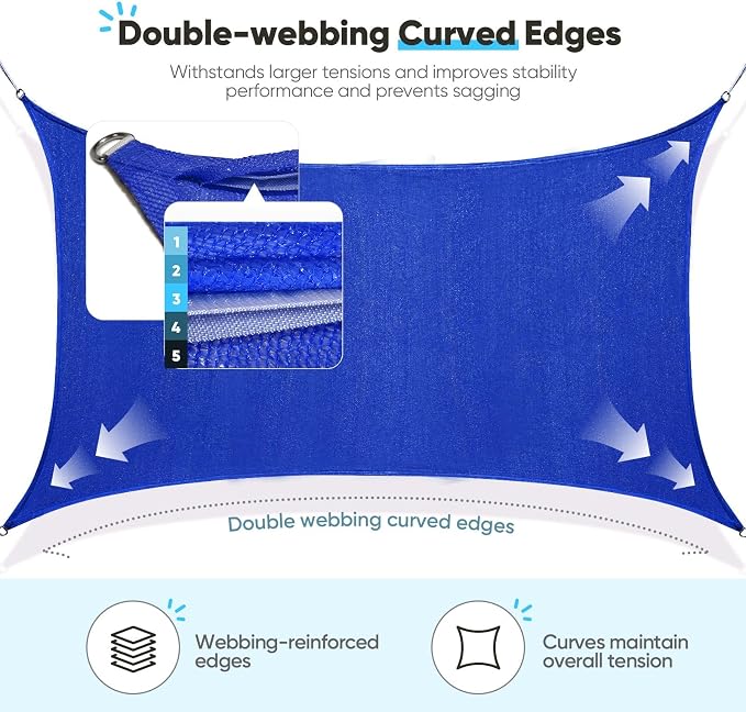 Quictent Sun Shade Sail for Patio - Image 5