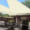 LOVE STORY 16' x 16' x 22' Triangle Sun Shade Sail by LOVESTORY