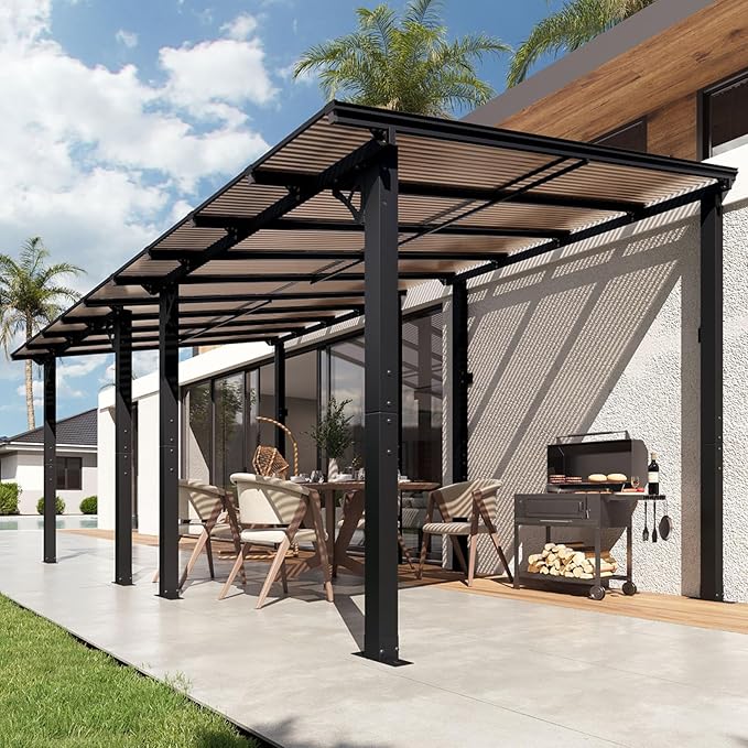 Aoxun 18’x10’ Gazebo for Patio, Gazebo Pergola by Aoxun
