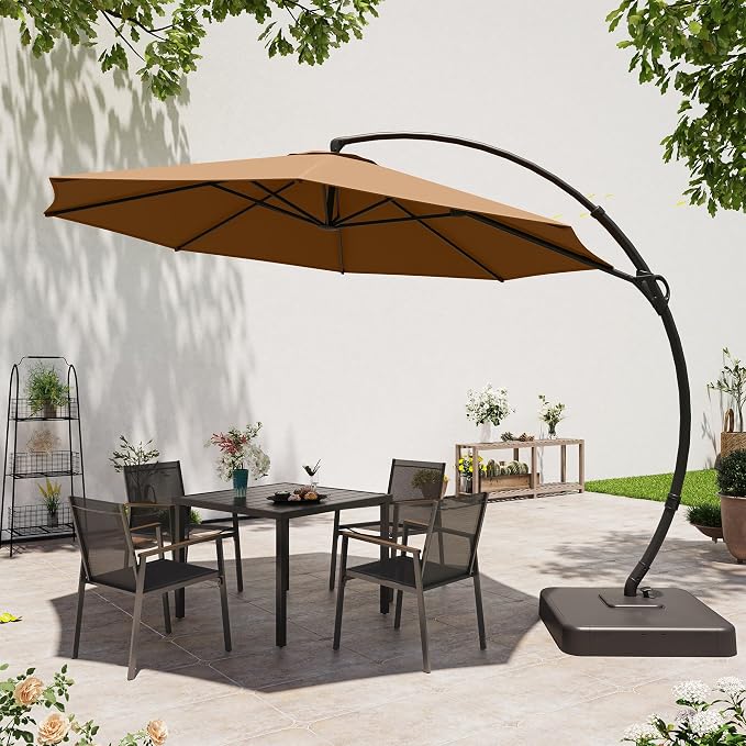 11ft Patio Cantilever Umbrella by LAUSAINTHOME