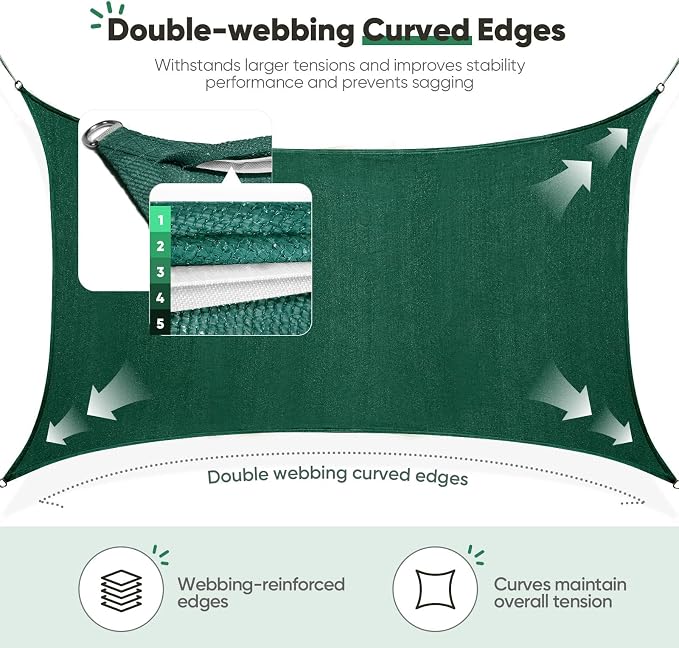 Quictent Sun Shade Sail for Patio - Image 4