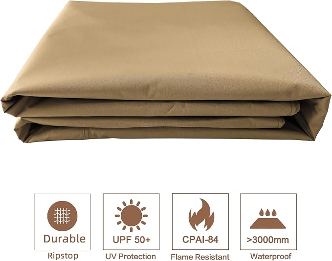 SCOCANOPY Replacement Canopy Cover Compatible withWindsor Gazebo L-GZ717PST-C - Image 6