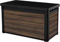 Keter Signature Collection 100 Gallon Resin Deck Box Organization and Storage by Unknown