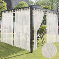 Semi Voile Sheer Outdoor Curtains by HolidayIdeas