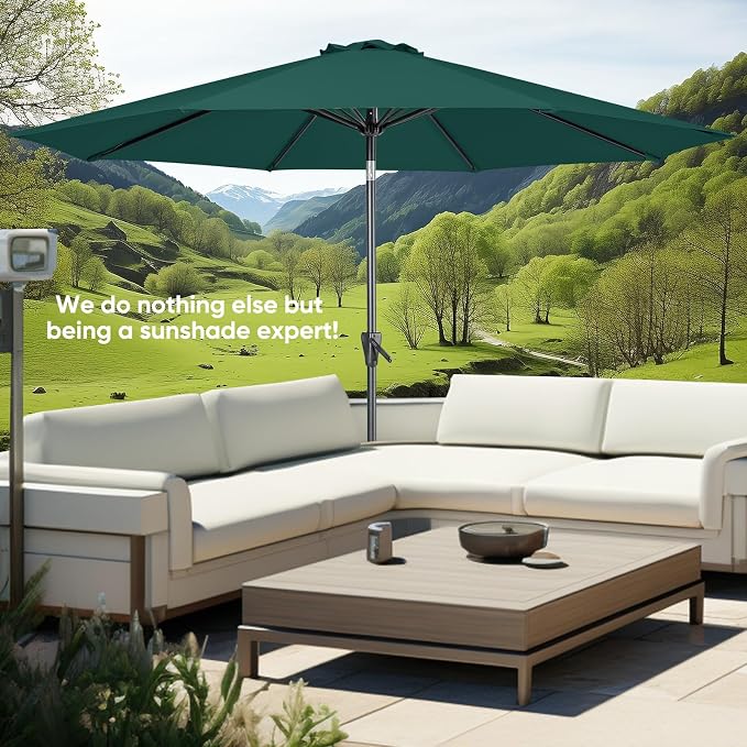 Tempera Patio Market Outdoor Table Umbrella - Image 6