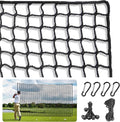 ORIENGEAR Golf Netting for Garage, Golf Hitting Practice Net 10x15ft 10x20ft, Backyard DIY Nets for Chipping Driving and Baseball Hockey Soccer Sports, with Rope and Buckle (NET ONLY Without Poles)