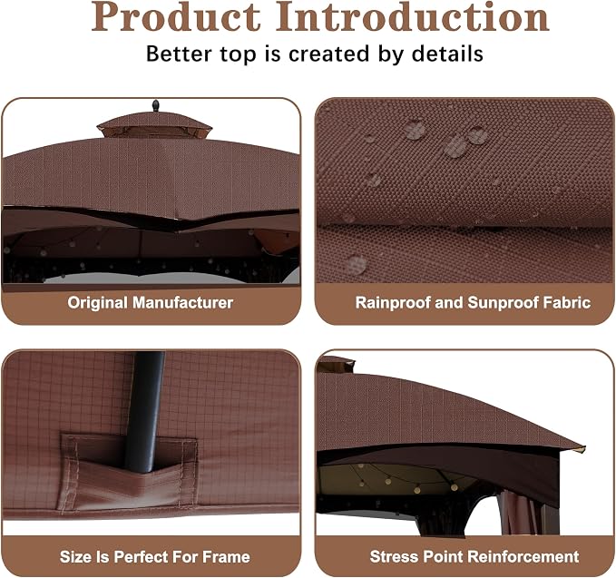 SCOCANOPY Replacement Cover Compatible - Image 4