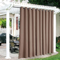 RYB HOME Outdoor Curtains for Patio Waterproof Privacy Thermal Insulated | by RYBHOME