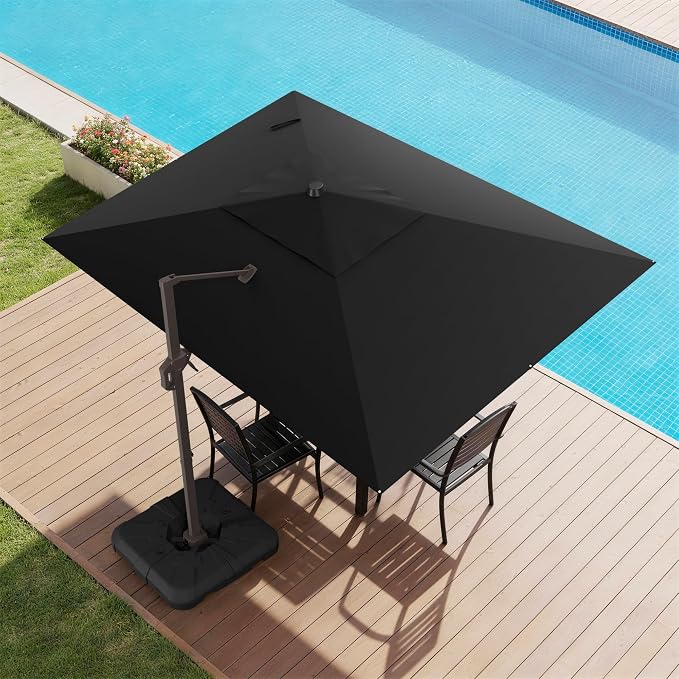 9x12 FT Cantilever Patio Umbrella by ZLACUIU