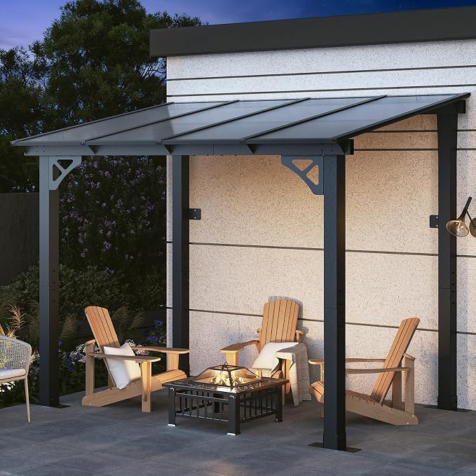 Aoxun 8’x5’ Gazebo for Patio, Gazebo Pergola - Image 2