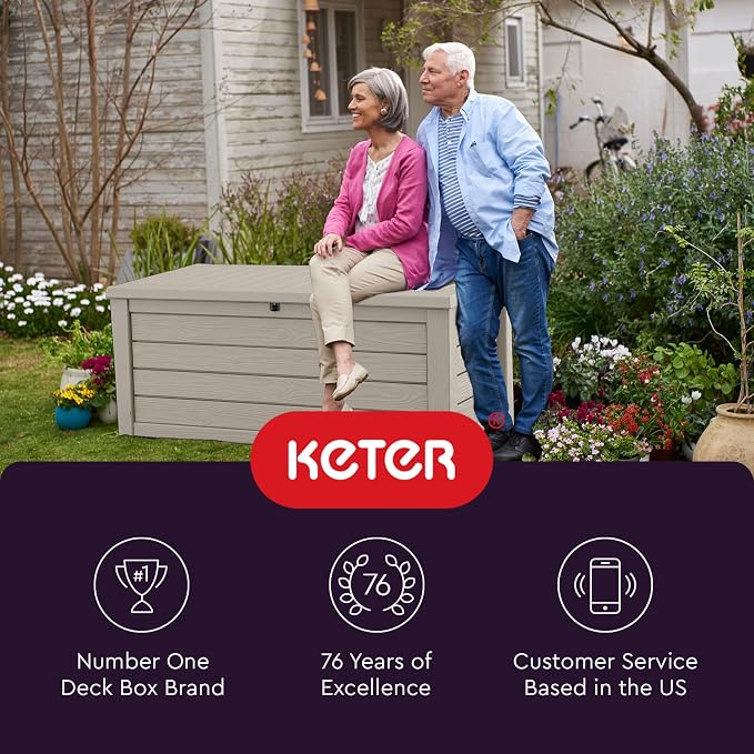 Keter Westwood 150 Gal Outdoor Storage Box - Image 9