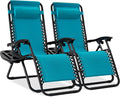 Best Choice Products Set of 2 Adjustable Steel Mesh Zero Gravity Lounge Chair by Unknown